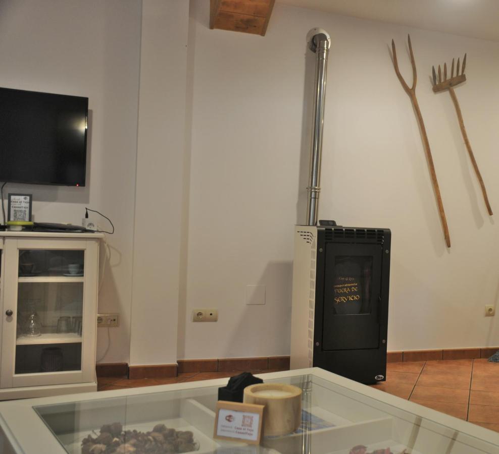 Casa El Tejo Villa San Cristobal de Valdueza Buitenkant foto